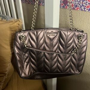 Kate Spade Shimmering Quilted Shoulder Bag
